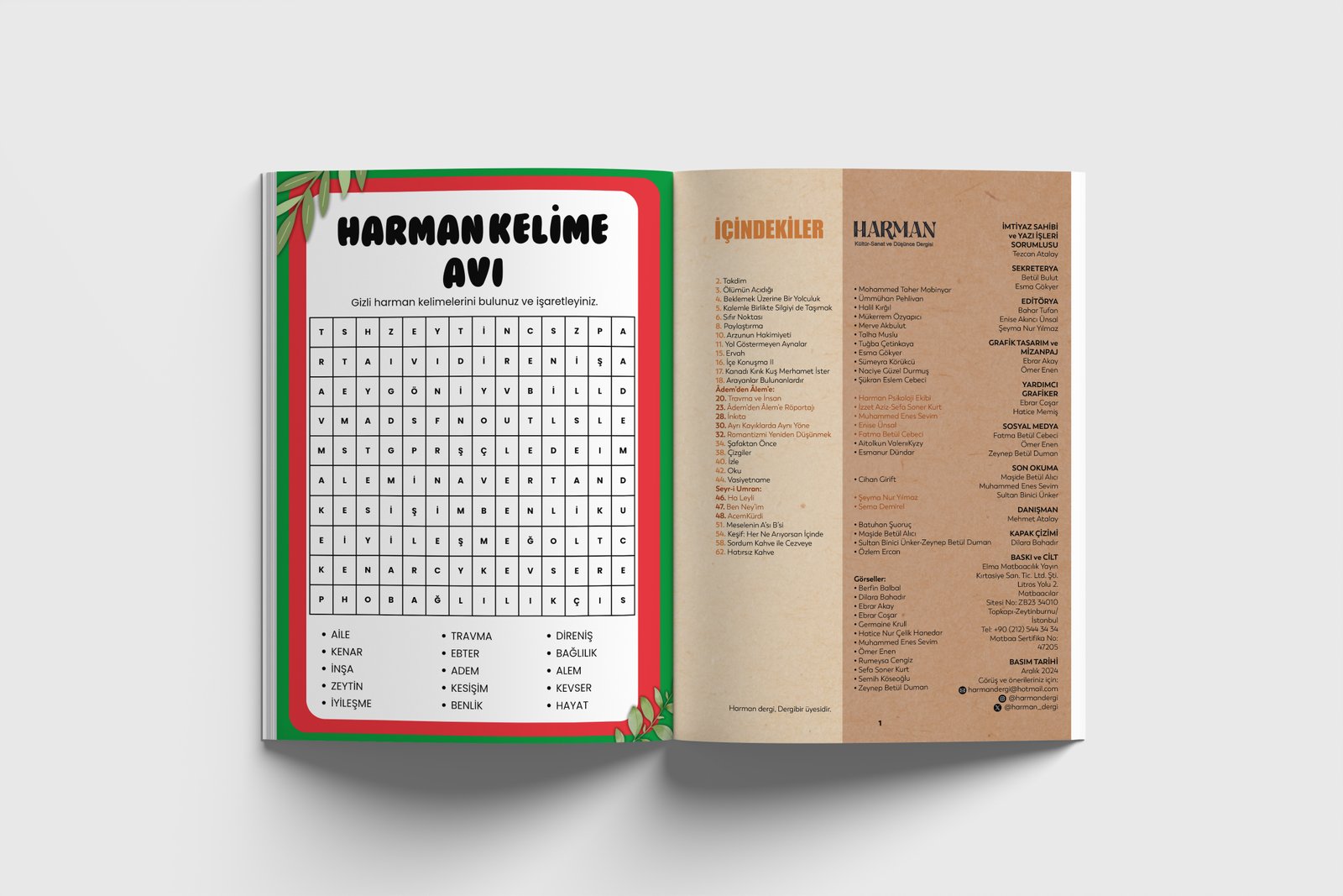 Harman dergi 4. sayı